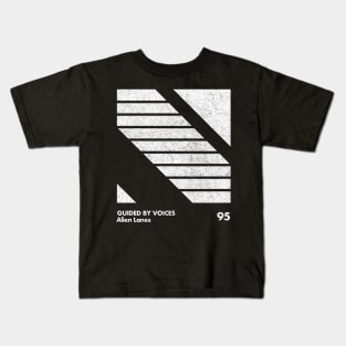 Alien Lanes / Minimal Graphic Design Tribute Kids T-Shirt